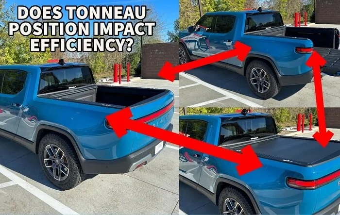 Tested: Does Having Rivian Tonneau Cover Open Or Closed Impact Efficiency?