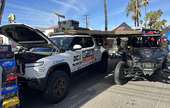 DCE Optima Rivian at the Baja 1000