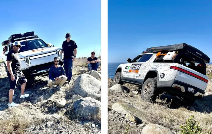 Update - Baja Testing for OPTIMA Rivian R1T and DCE Rock Sliders