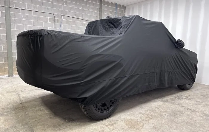 NEW PRODUCT! Rivian R1T Covers - Team 1EV BlackMaxx Rivian R1T Precision Fit Vehicle Cover