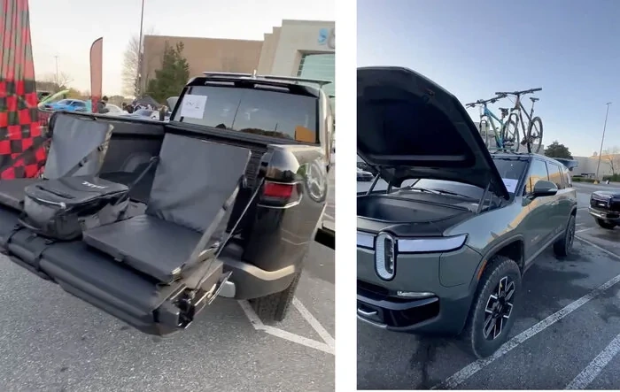 EV Sportline R1T and R1S are on display at Cobb Center Caffeine & Octane (Georgia) today