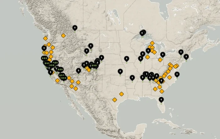 Rivian Adventure Network Charging Stations Map Updated - Coming Soon Locations