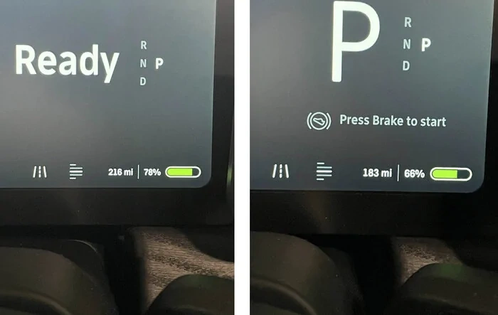 Battery Vampire Drain Test for R1T: 10 days parked unplugged = 1.2% per day loss.