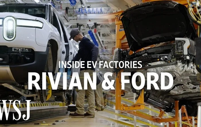 WSJ Video: Inside Rivian and Ford’s Plants, as They Race to Build EVs Faster