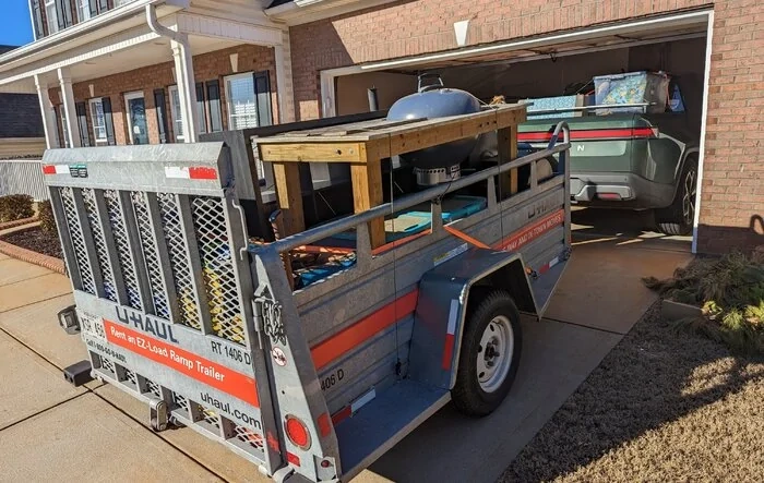 400 Mile Round Trip (GSP to CHS to GSP) with Trailer Towed by R1T