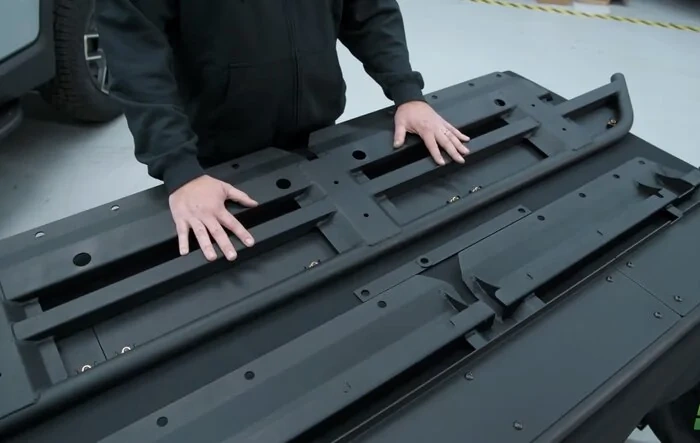 DCE Rock Slider Product Overview & Install video for Rivian R1T / R1S
