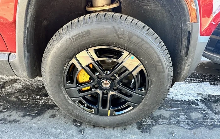 Michelin Defender tires installed on 20" wheels