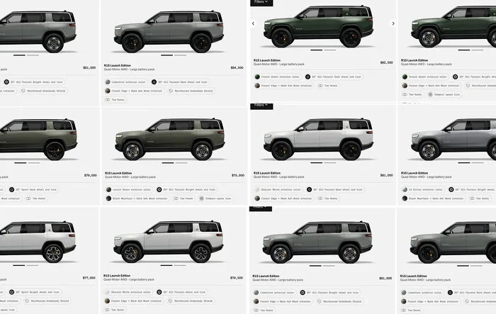 R1S Shop access live with lots of inventory!