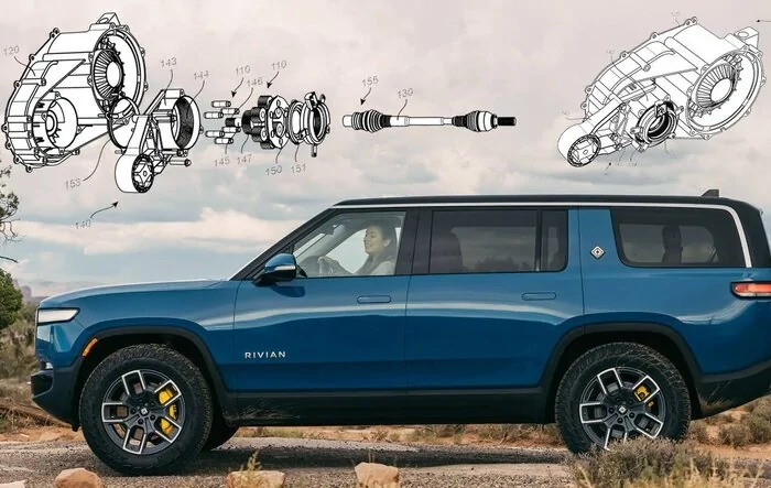Rivian Patents Low-Range Crawler Gearbox (Bolt-on) for Off-Roading