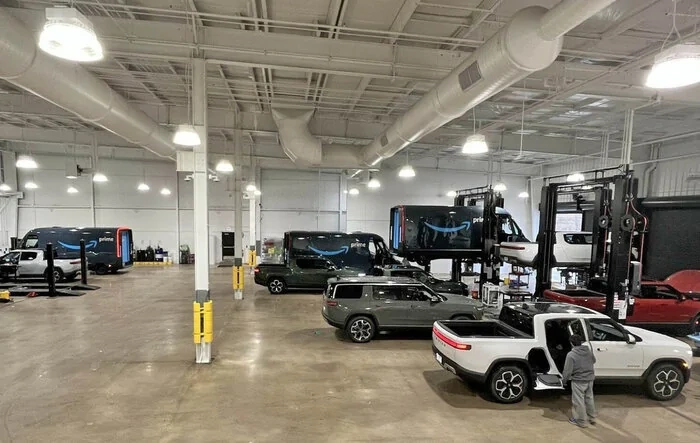 PC Mag article: How Rivian Is Getting 100,000 Backlogged EVs to Customers (Tour of Chicago Service Center)