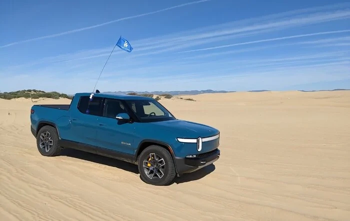 Oceano Dunes Pismo Beach w/ R1T in Sand Mode and air'd down to 25psi