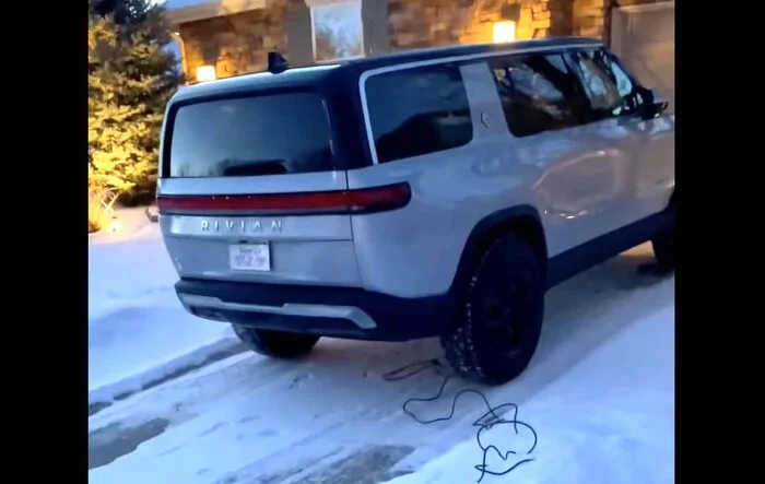 The best way for your ICE neighbor to discover you purchased a Rivian