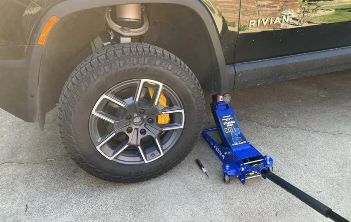 My first 5 tire rotation at 5K miles, completed