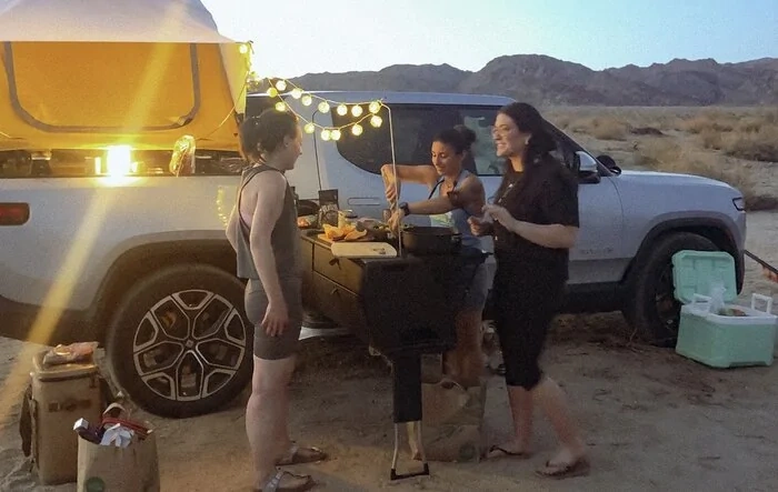 Camp Kitchen feature story posted by Rivian today 3/27... Headed for production?