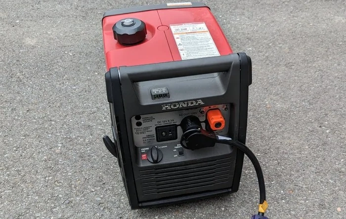 Charging with an inverter generator - success!