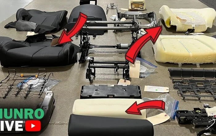 Munro comparison: Rivian seats vs Hyundai Ioniq 5 and Tesla