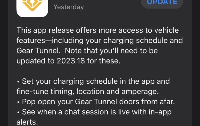 App version 1.14 available