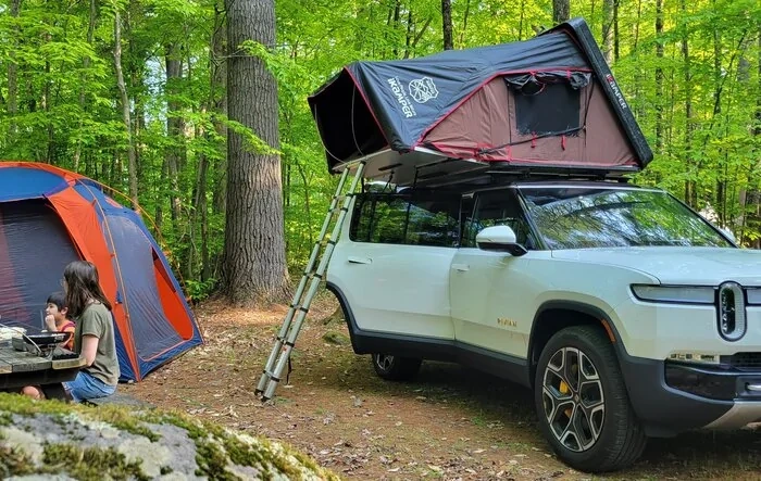 Shakedown Camping Trip with R1S and iKamper Skycamp 2.0/3.0 to the Adirondacks