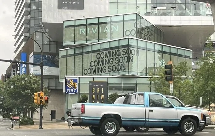 New Rivian hub / sales center / showroom incoming @ Burnaby BC, Brentwood Mall
