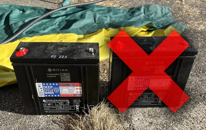 Confirmed: Newer production R1 only have a single 12v battery, but...