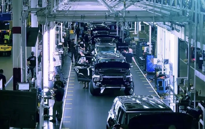 "Rivian Factory Tour How It's Made.Today we tour the Rivian Factory in Normal, Illinois."