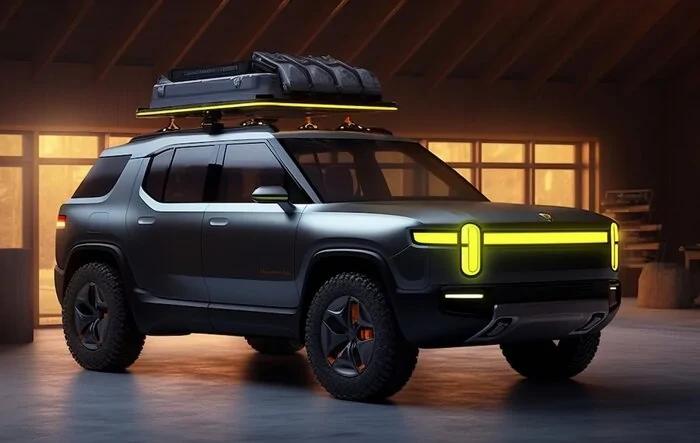 Rivian R2 design renderings