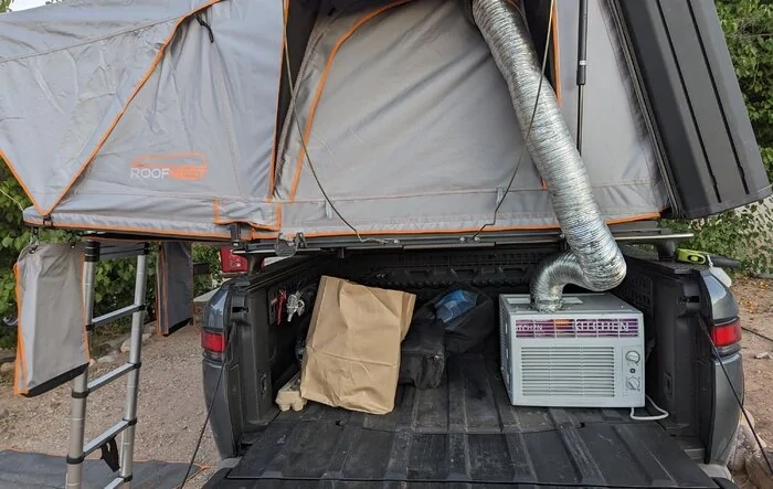 Summer RTT Camping A/C Hack for the Win