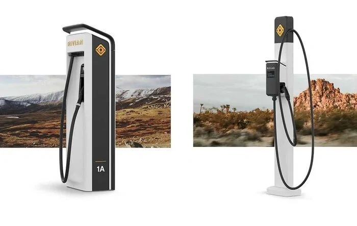 Projected Rivian charging station (RAN) locations in California