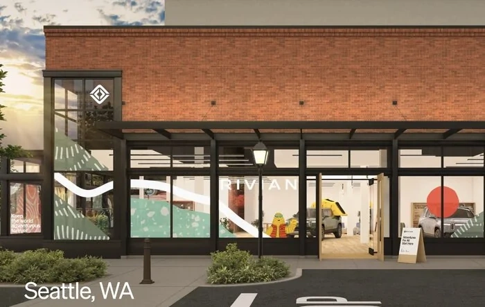 Seattle Rivian Space Now Open (in University Village)
