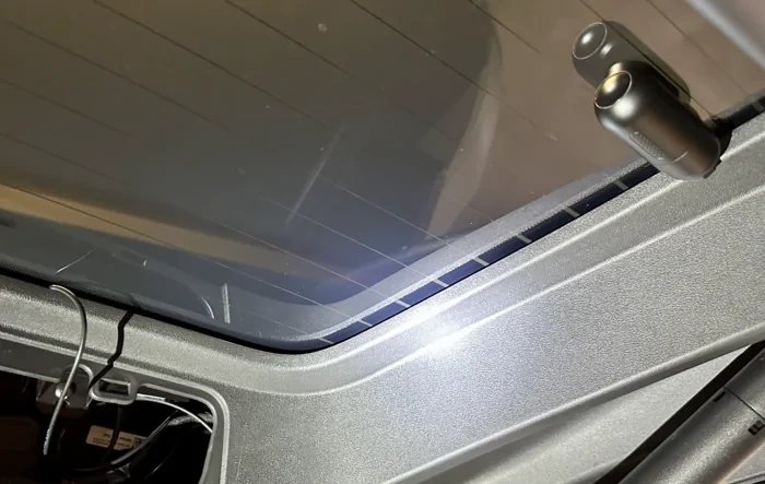 Front + rear dashcam installed via  mirror tap (DIY tutorial)