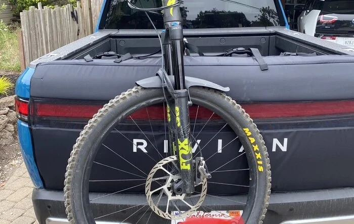 Rivian R1T tailgate pad installed review: it's a winner (with a caveat)