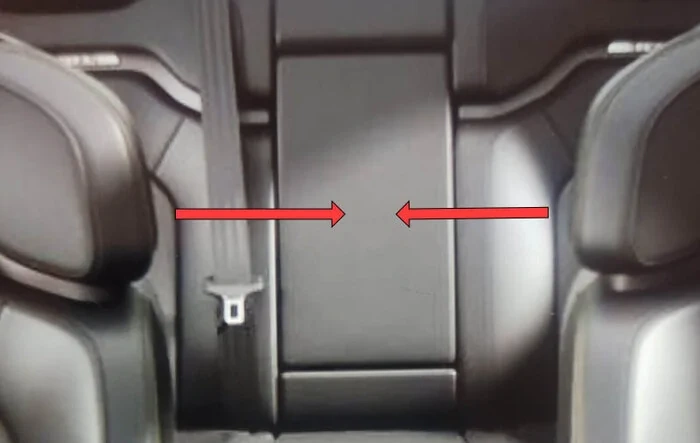 Confirmed: R1T Gear Tunnel is accessible from interior through rear seat arm rest!
