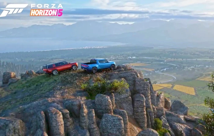 Welcome to the Forza Horizon Festival, @Rivian  -- RJ: "So cool!!"