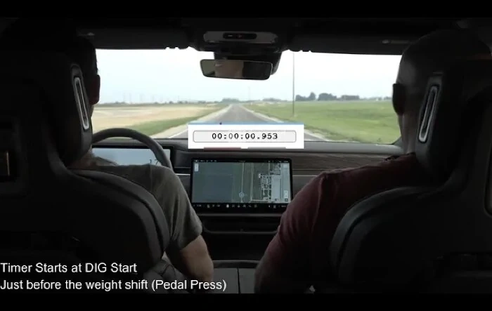 Rivian 0-60 MPH Acceleration Video Detailed