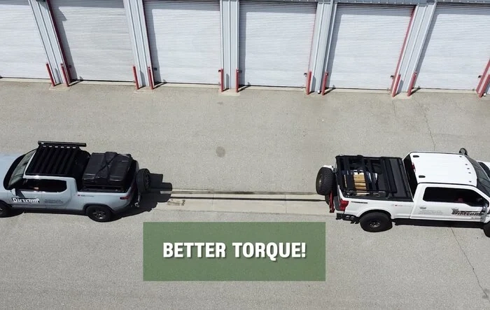 Tug of War on Pavement: R1T vs F350 Tremor