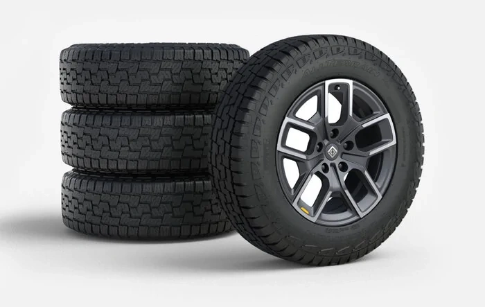 List of compatible tires (for each Rivian factory wheel diameter)
