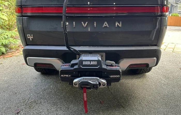 Hitch-mount Winch installed (with pics)