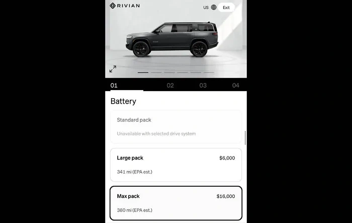 R1S Max Pack Now Available in Configurator!