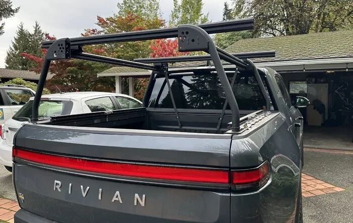 DIY Leitner bed rack adapted to R1T