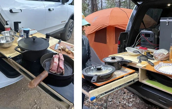 Thunderbolt Products shipping across US -- R1T Camp Kitchen & R1S Adventure Kitchen + More
