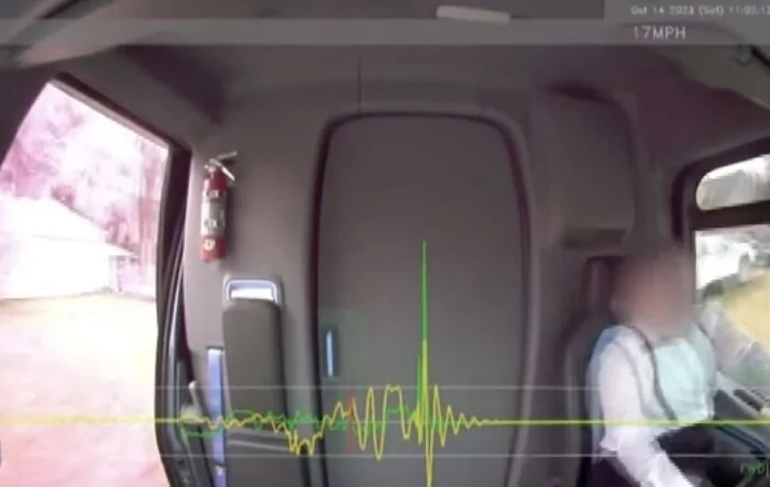 When you steal a Rivian Amazon EDV but don't know how to drive ?