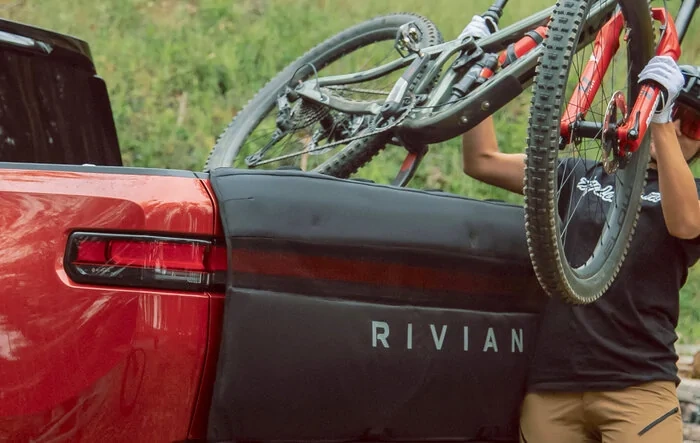 Rivian Tailgate Pads are BACK IN STOCK in Gear Shop!!