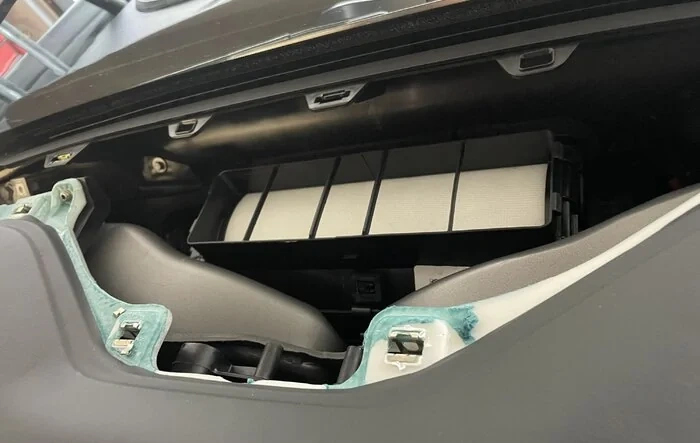 Mobile tech fixed dash speaker grill rattle -- details & photos