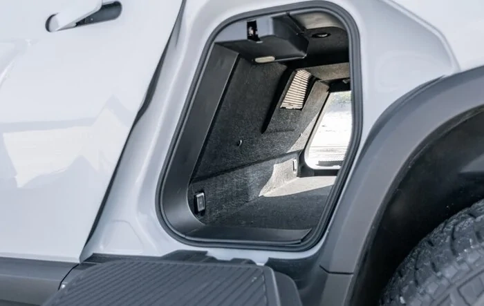 2022 Rivian R1T Gear tunnel hands-on review: