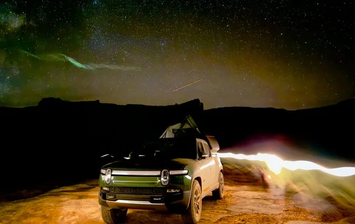 Solo R1T camping adventure at White Rim Road | Moab, UT