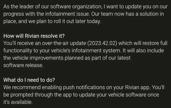 Software Update 2023.42.0 is out (⚠️ UPDATE: OTA fix rolling out today 11/15/23)