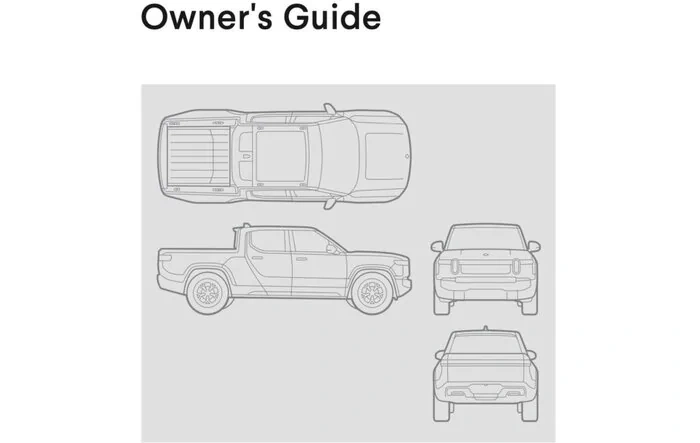 Rivian R1T OWNERS MANUAL Guide  is here! ?