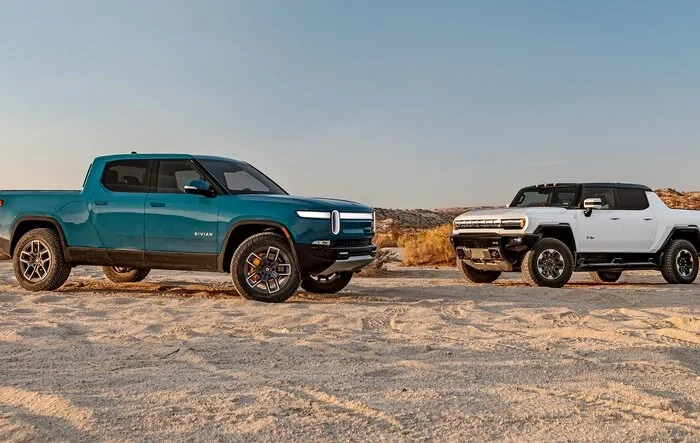 R1T vs Hummer EV Test Drive Experience