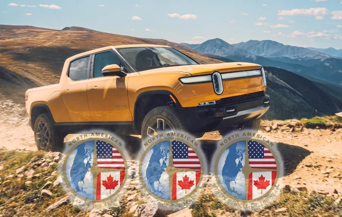 Rivian R1T up against 5 other semifinalists for North American Truck of the Year