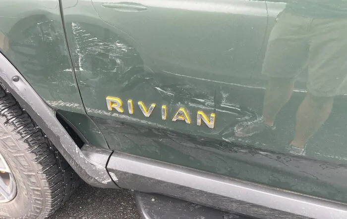 Slight Sideswipe in Parking Lot - Guess How Much to FIX??